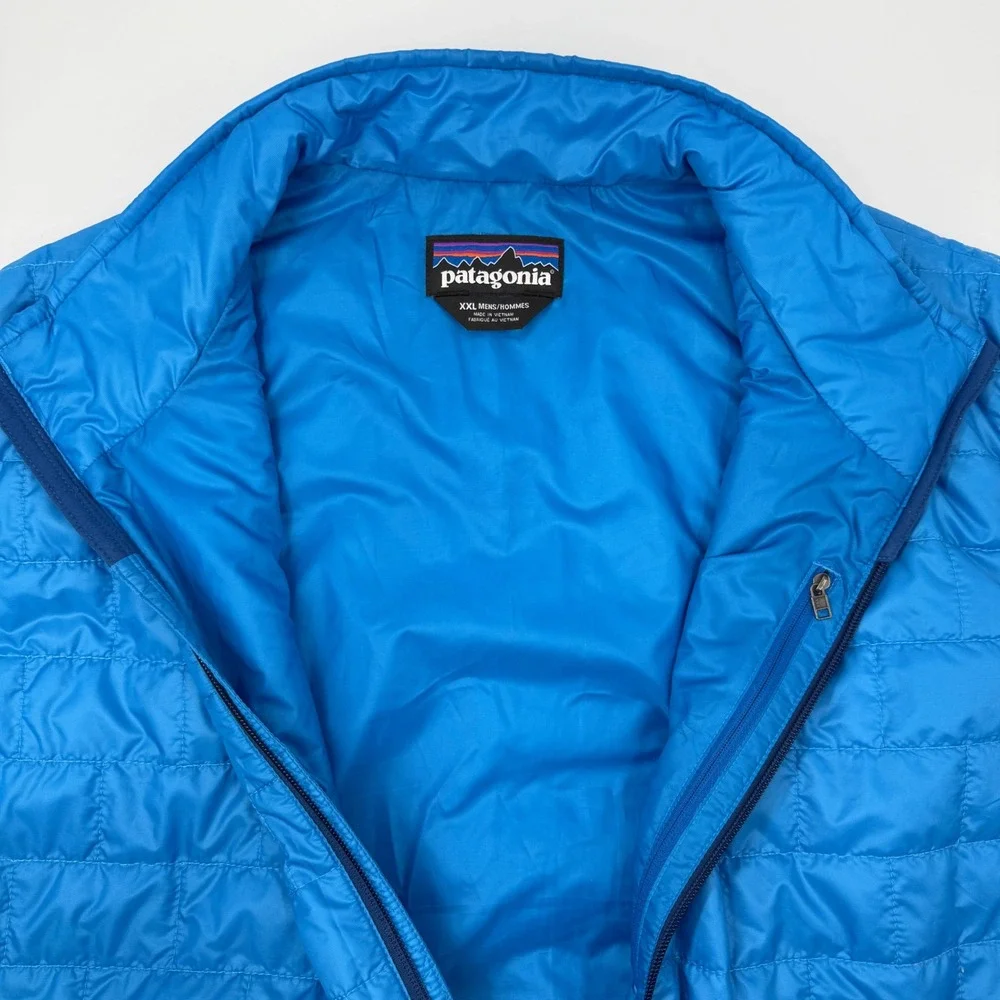 Patagonia Nano‎ Puff Vest Mens XXL Blue Style 84242